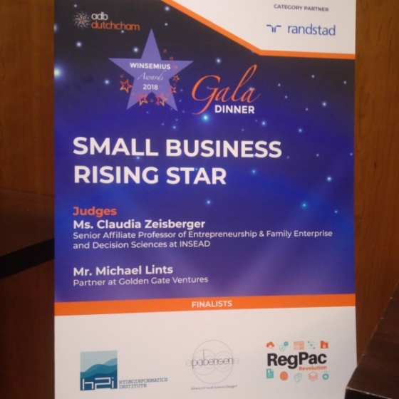 Winsemius Award Gala Dinner 2018
